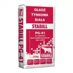 Stabill PG-41 gładź tynkowa biała 20kg