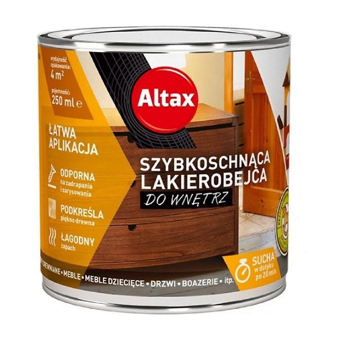 Altax Szybkoschnąca Lakierobejca Do Wnętrz Brąz 0,25l