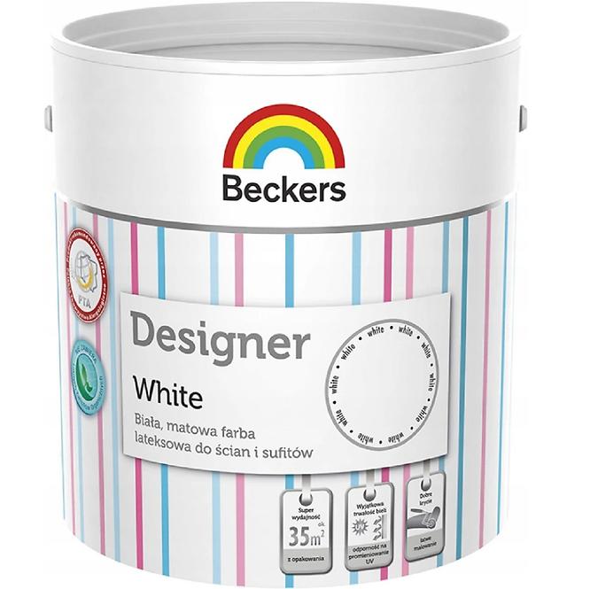 Beckers Designer White Farba Lateksowa 2,5l