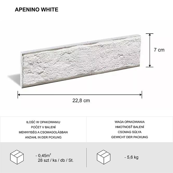 Kamień Gipsowy Apenino White