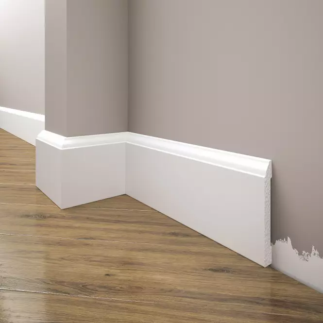 Listwa przypodłogowa Elegance LPC-15-101 biała mat