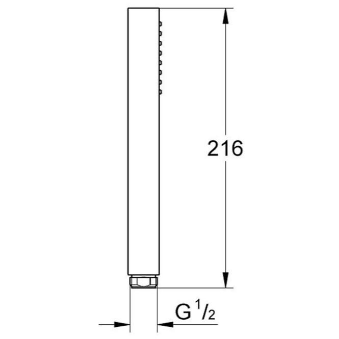 Prysznic ręczny EUPHORIA CUBE STICK Grohe 27884001