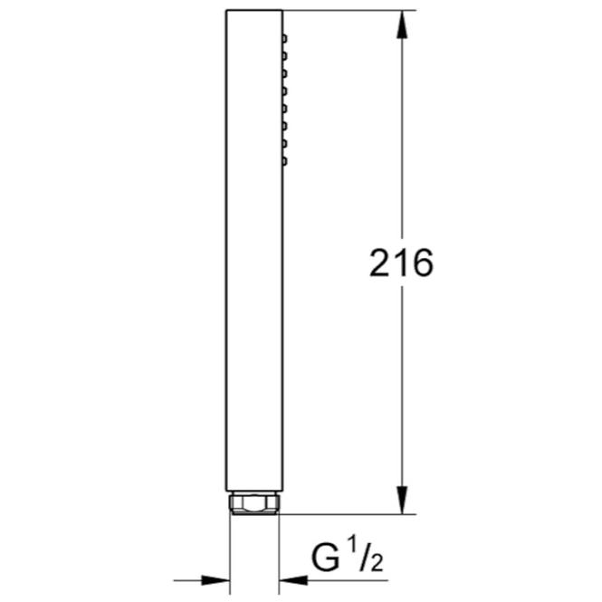 Prysznic ręcznyEUPHORIA CUBE STICK Grohe 27888000