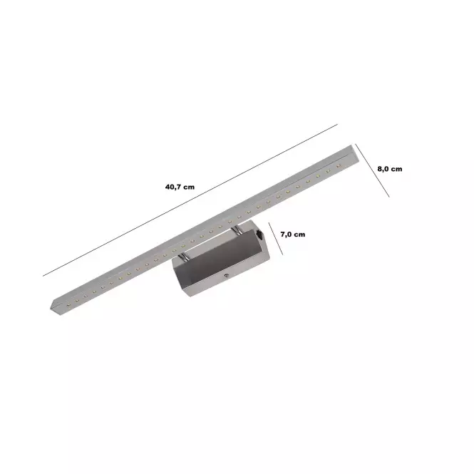 Kinkiet Arte chrom 407 AG-AC4W40 chrom 4W K1
