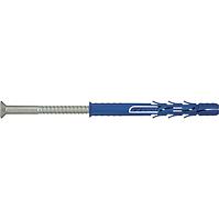 Kołek ramowy FF1, łeb stożkowy torx40 - biały ocynk; 10 x 200