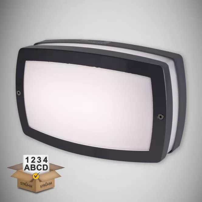 Kinkiet Solina LED 8W grey 0368 K1