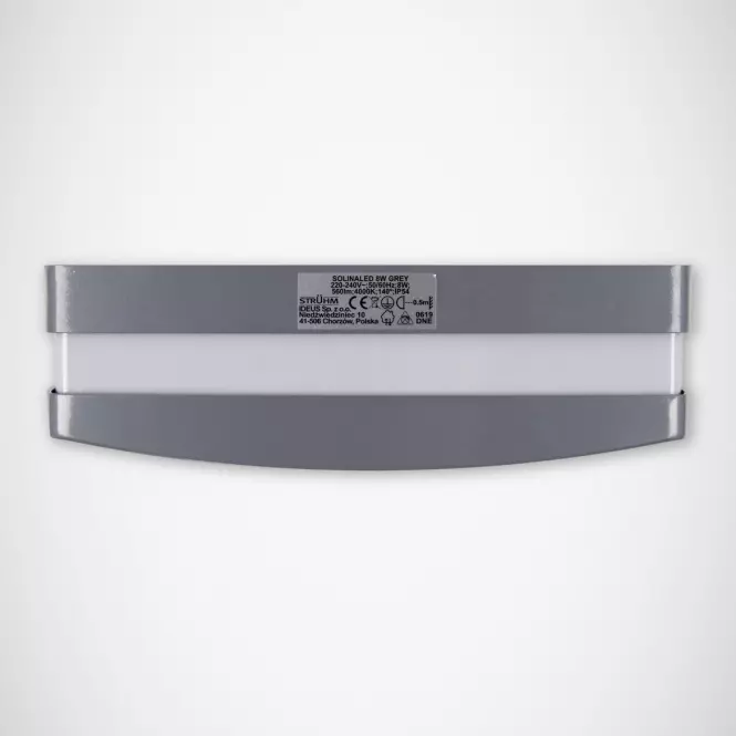 Kinkiet Solina LED 8W grey 0368 K1