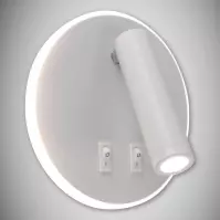 KINKIET OTELLO LED C 6W+3W WHITE 03722 K1