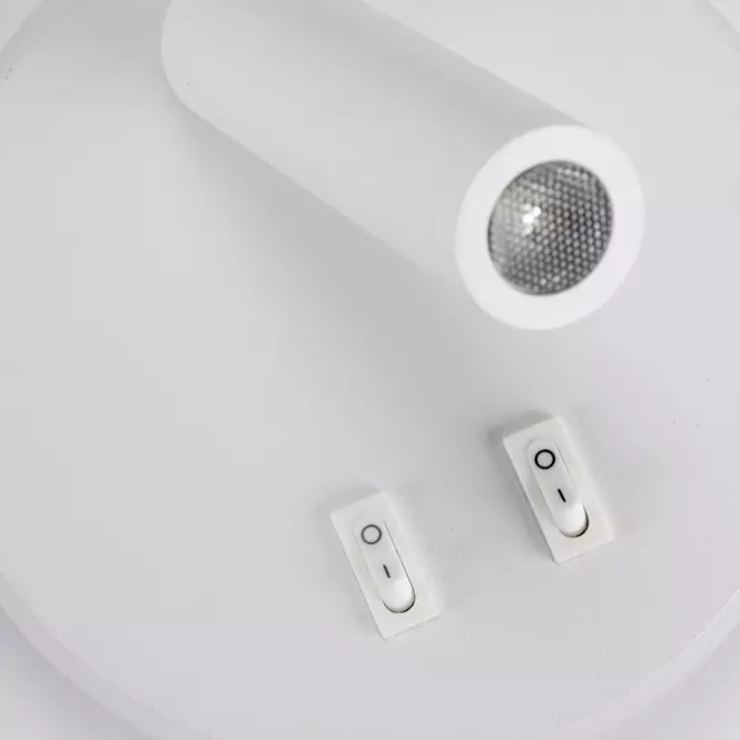 KINKIET OTELLO LED C 6W+3W WHITE 03722 K1,4