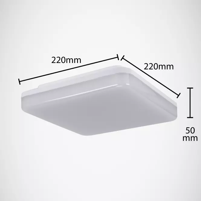 PLAFON MAJOR LED D 18W WHITE 4000K 03743 P