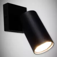 Kinkiet Manam GU10 1D black 0373 K1