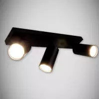 Kinkiet Manam GU10 3L black 0376 K3