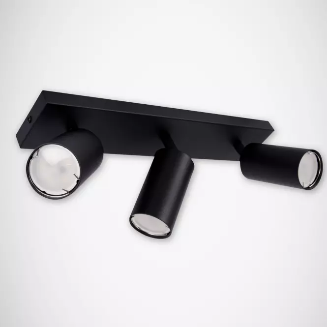 Kinkiet Manam GU10 3L black 0376 K3