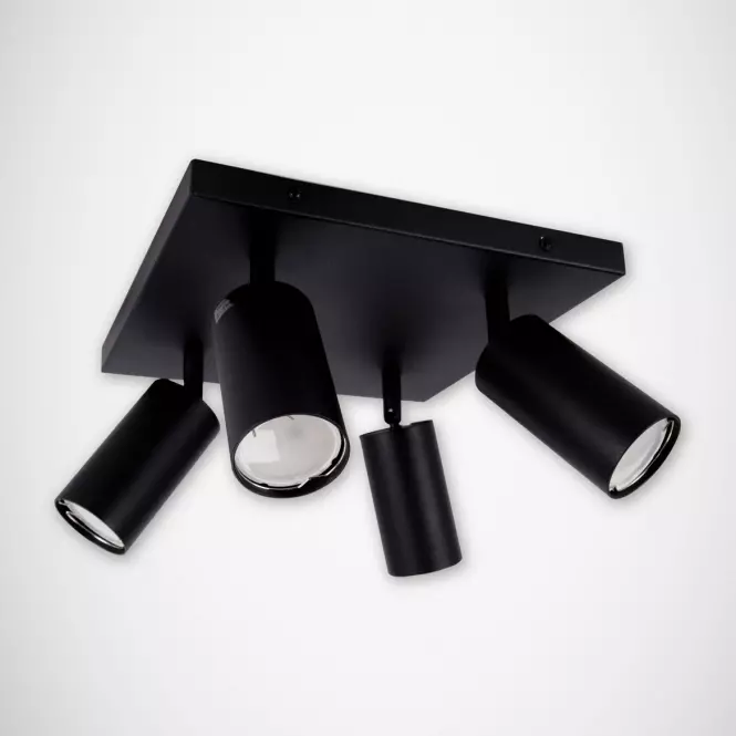 Kinkiet Manam GU10 4D black 0376 K4
