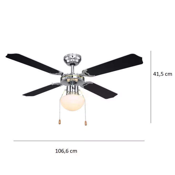 Lampowentylator 0309CSW 1*E27 PL1