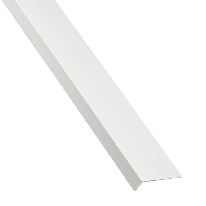 Kątownik samoprzylepny PVC biały mat 16x11x1000