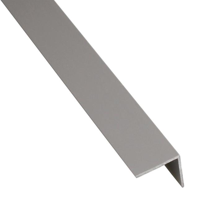 Kątownik samoprzylepny PVC srebrny mat 19.5x19.5x1000