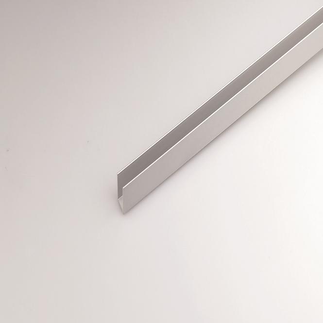 Profil U aluminiowy srebrny 10x10x1000