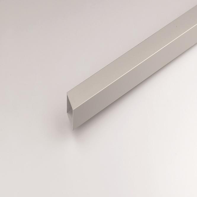 Profil czterokątny aluminiowy srebrny 15x15x1000