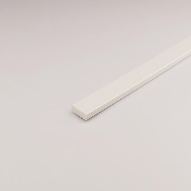 Płaskownik PVC biały 19x1000
