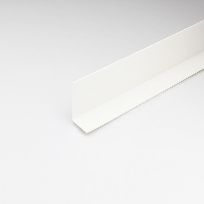 Kątownik PVC biały satyna 15x15x1000
