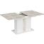Stół rozkładany Grays 134/174x90cm Beton/Biały,2