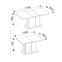 Stół rozkładany Grays 134/174x90cm Beton/Biały,6