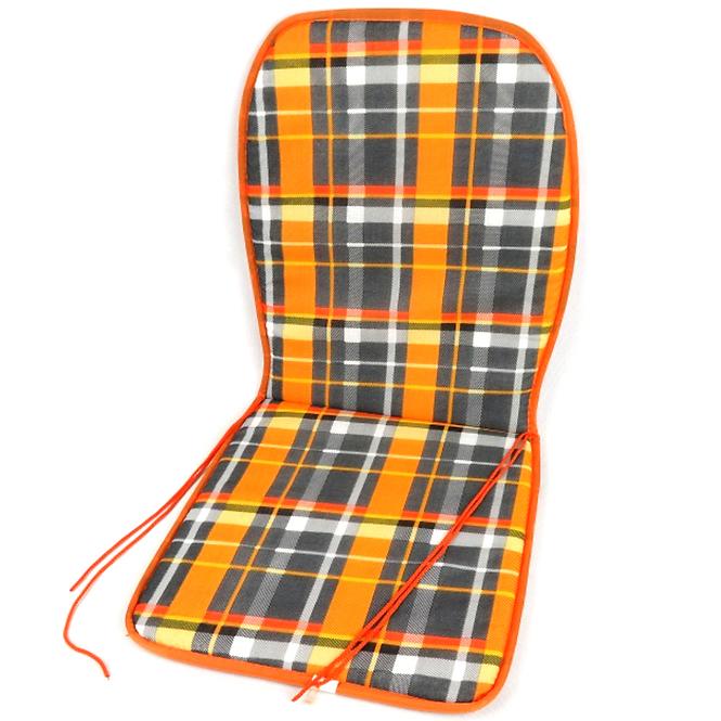 Poduszka na krzesło ogrodowe wysoka 88x44x2cm mix kolorów