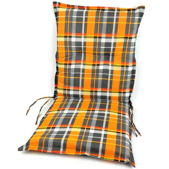 Poduszka na krzesło ogrodowe niska 100x50x5,5cm mix kolorów