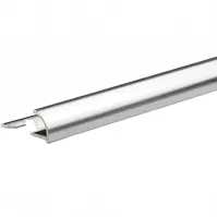 Profil narożny owalny aluminiowy srebrny Anod Chromed 2500/27/10 mm