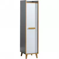 Szafa W2  Werso Riviera/Biały Bryl/Antracyt