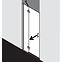 Drzwi prysznicowe Osia SFL 08020 3PK czarny soft,3