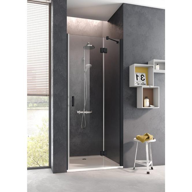 Drzwi prysznicowe Osia SFR 08020 3PK czarny soft