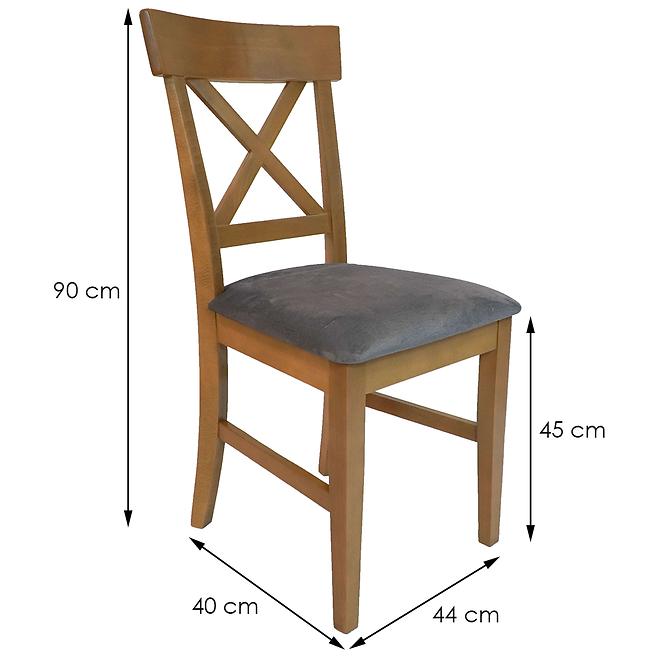 Krzesło 752 D.Wotan Tk.Monolith 85