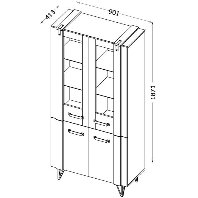 Witryna Lofter LO3