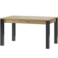 Stół rozkładany Lucas 40 140/210x90cm Artisan/Czarny Mat