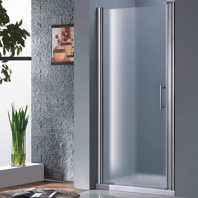 Drzwi prysznicowe Samos 90 kratka chrom