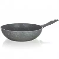 Patelnia Wok Granite Grey 28cm