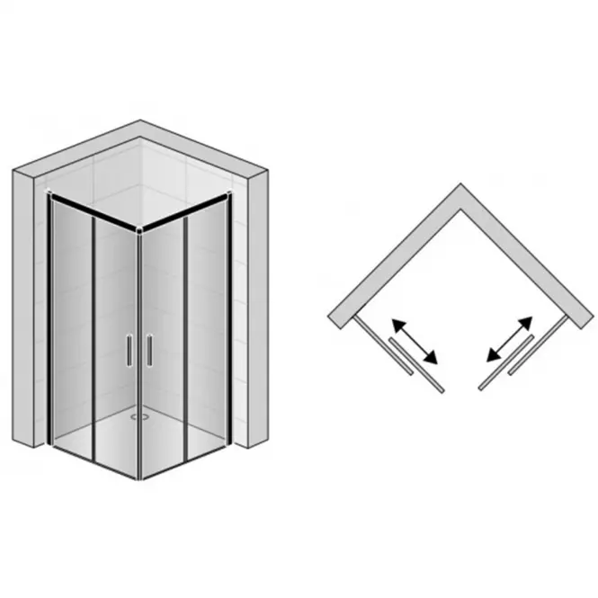 Drzwi Top-Line S TLSD0800607 prawe