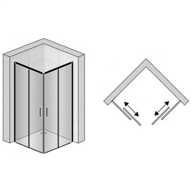 Drzwi Top-Line S TLSD0900607 prawe