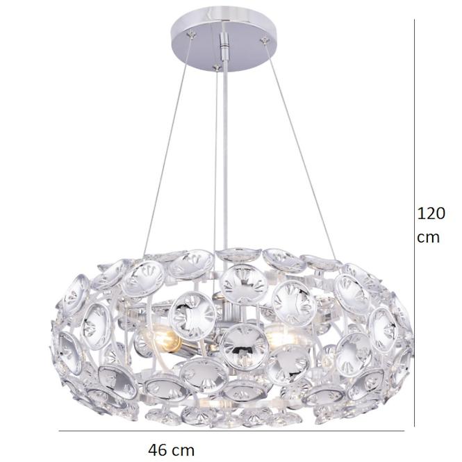 Lampa 51500-3H chrom LW1