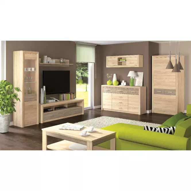 Szafa Wąska Castel 03p Sonoma/Trufla