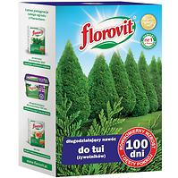 Florovit nawozy granulowane - kartony 1kg do tui (żywotników)
