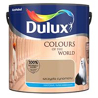 Dulux Kolory Świata Lateksowa Emulsja Do Ścian i Sufitów Szczypta Cynamonu 2,5l