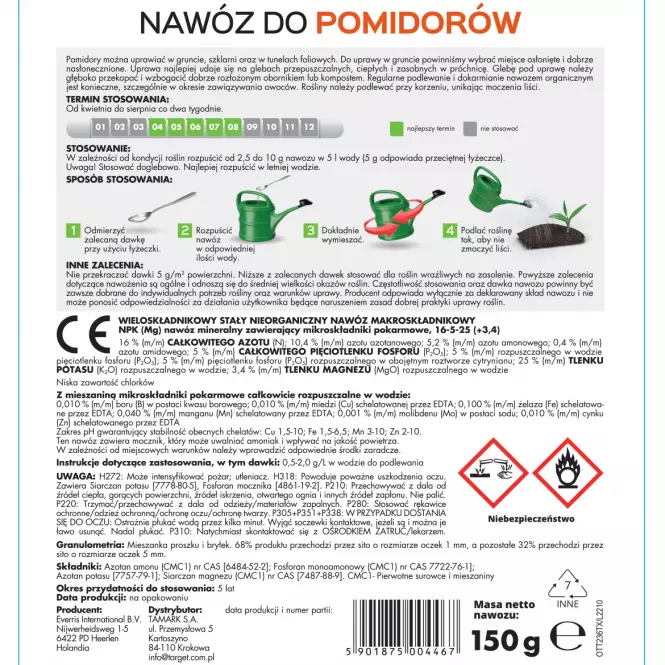 Nawóz smaczne owoce do pomidorów 150 g