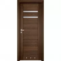 Drzwi wewnętrzne Sapri 2 60P dąb szlachetny WC + tuleje wentylacyjne