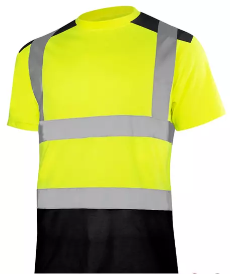 Koszulka t-shirt z pasami odblaskowymi M