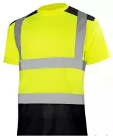 Koszulka t-shirt z pasami odblaskowymi XXL