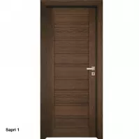 Drzwi wewnętrzne Sapri 1 80L dąb szlachetny klucz