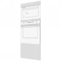 Front Quantum D5AM/D5AE/D5AA 60/154 white super mat